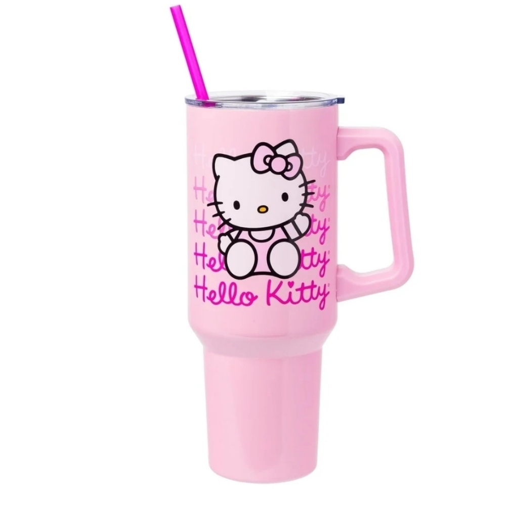 New! Sanrio Hello Kitty Tumbler With Straw